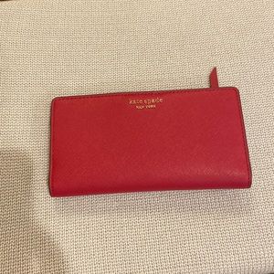Red Kate Spade Wallet